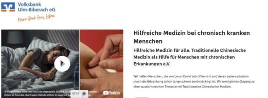 Hilfreiche Medizin bei chronisch kranken Menschen